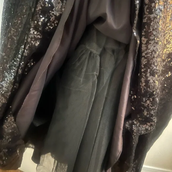 Mac Duggal Black Sequin Prom Dress - Picture 6 of 10